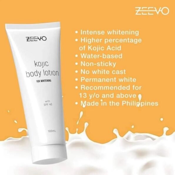 Zeevo Kojic lotion 10x whitening with sun protection (3)