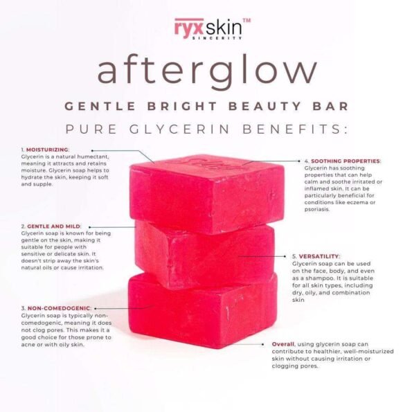 ryxskin afterglow Gentle Bright Beauty Bar 70g (2)